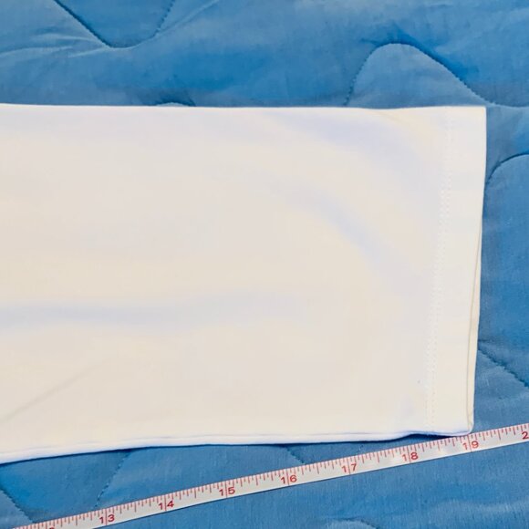 J Jill White Stretch Capris Leggings Size M - Picture 7 of 8